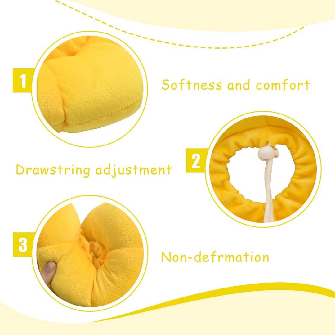 Collerette en coton pour chat