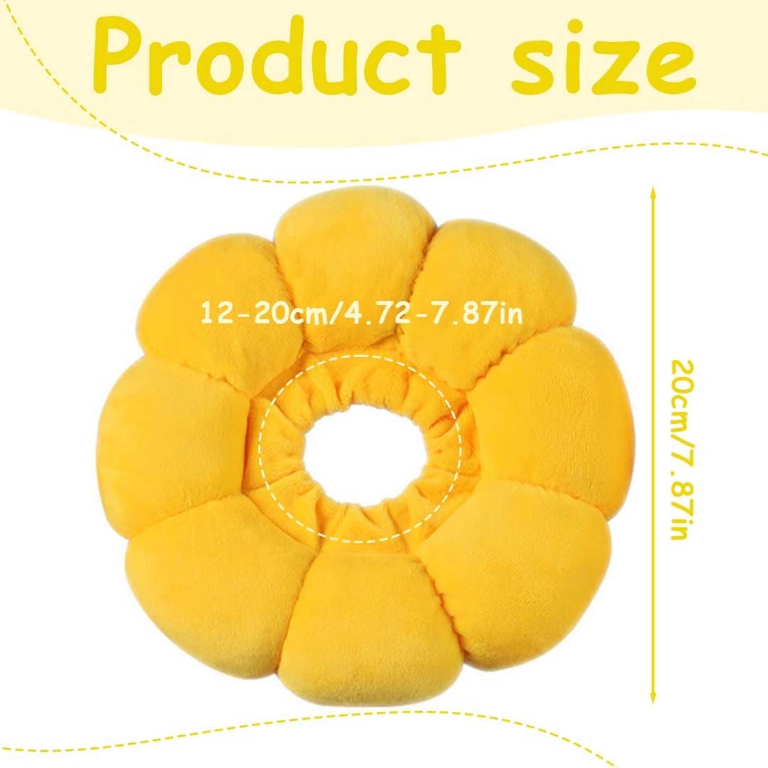 Collerette en coton pour chat