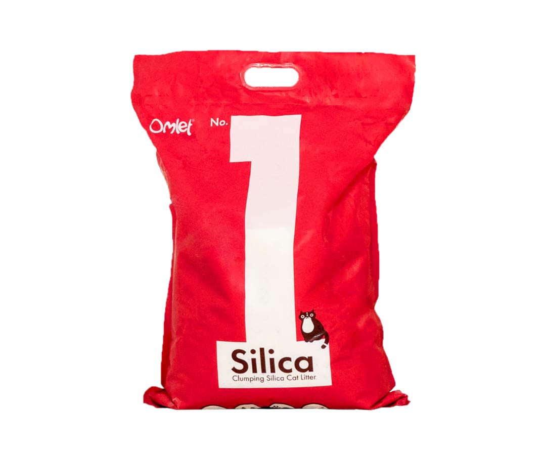 Sac de litière de silice de la marque Omlet