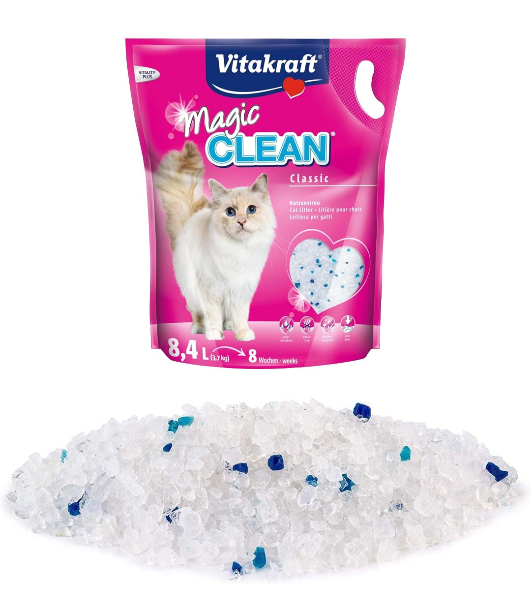 Image de présentation de la litière Magic Clean Classic 8,4 L