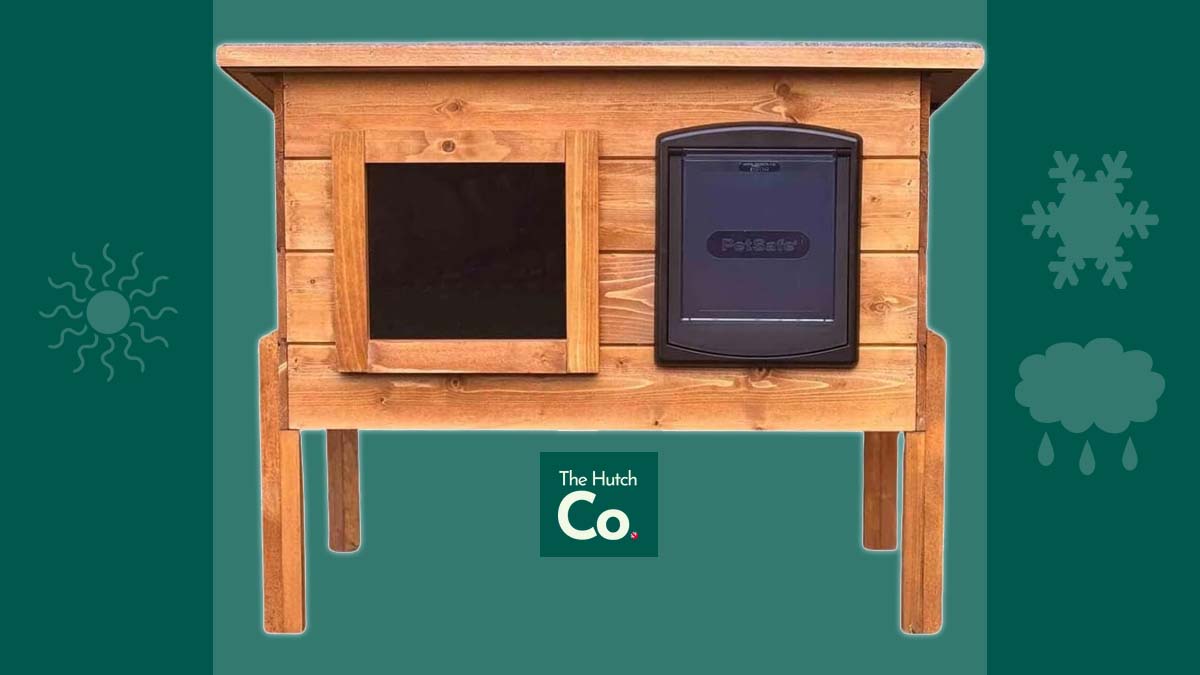 Image de présentation de l'abri extérieur pour chat du fabricant The Hutch Company