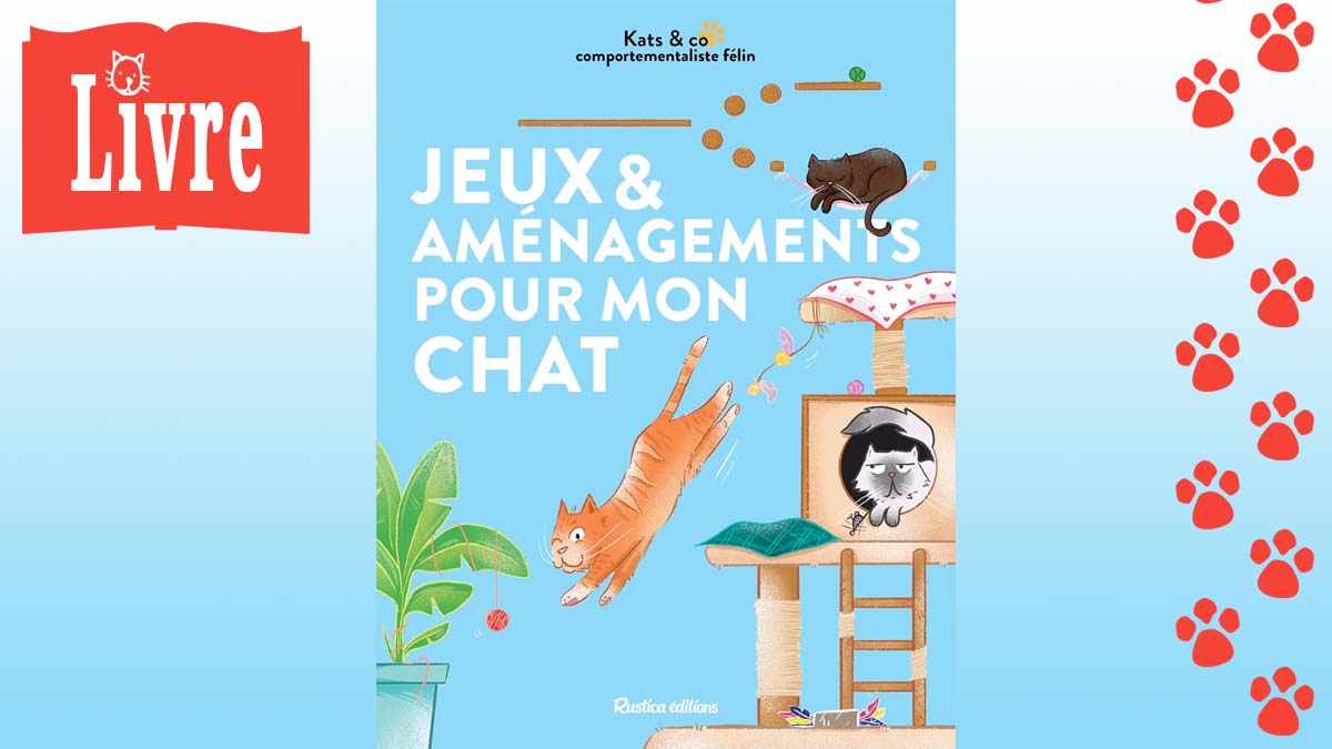 Image de présentation du livre : Jeux & aménagements pour mon chat