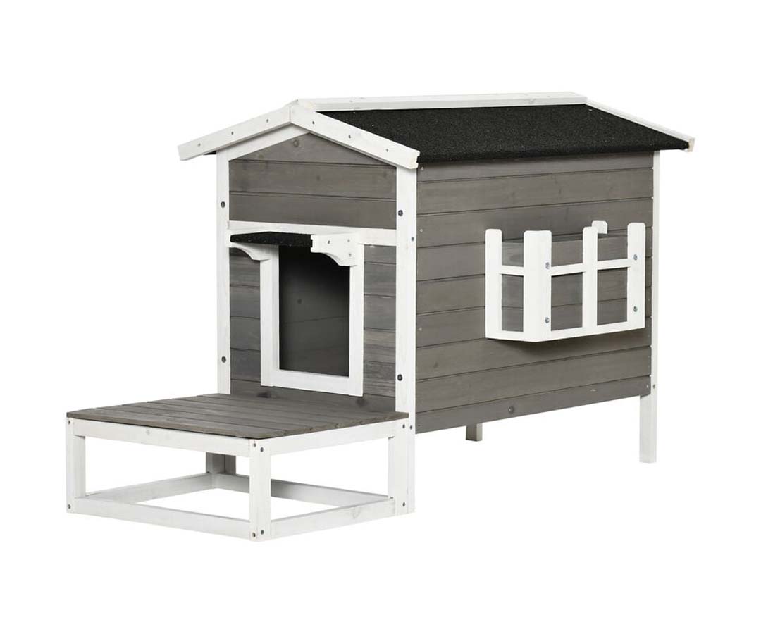 Image de présentation de la maison lodge pour chat