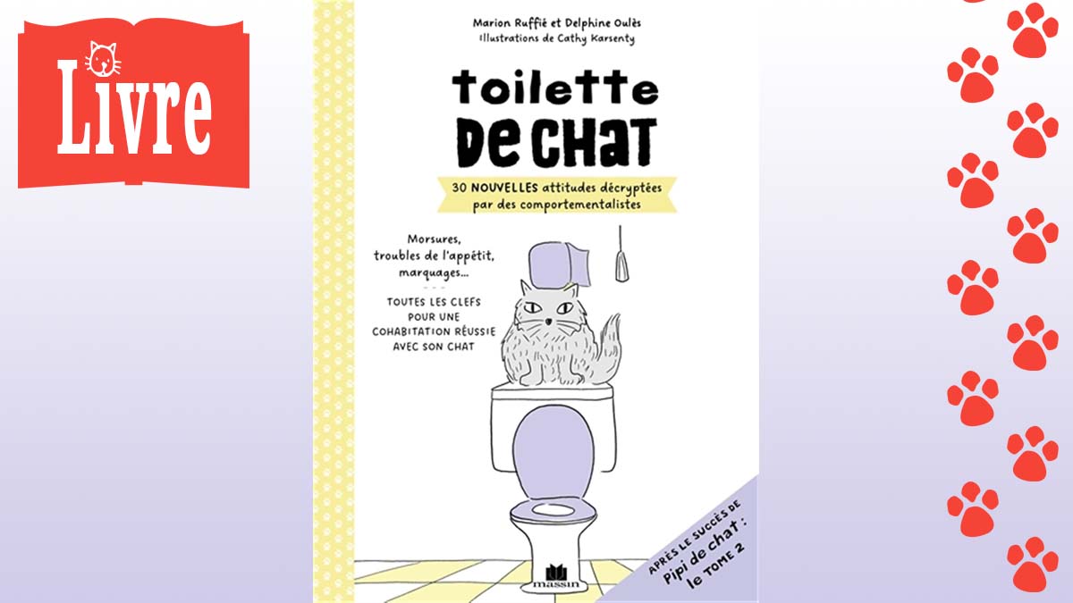 Image de présentation du livre : Toilette de chat
