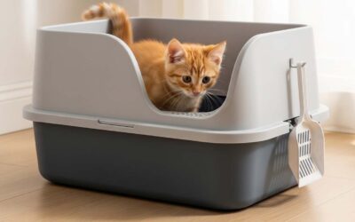 Comment bien aménager le coin litière de votre chaton : les 3 règles d’or