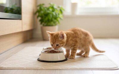 Comment bien aménager le coin repas de votre chaton : les 3 règles d&rsquo;or