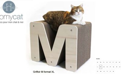 Griffoir XL pour chat au choix (A à Z) – Homycat