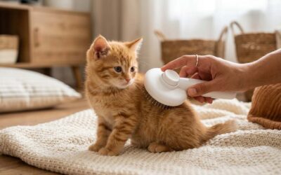 Habituer votre chaton au toilettage sans stress : les 3 règles d’or !